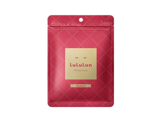 LuLuLun Face Mask [Precious Series] -  7 sheets - Moist(Red)